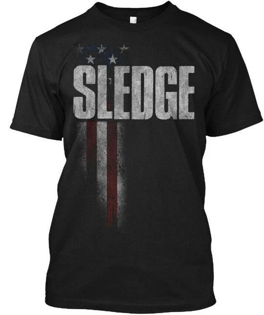 Sledge Family American Flag Tee T shirt Made in USA S-5XL L
