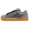 PUMA Suede XL Abrasion Resistant Abrasion Resistant Low top Skateboard Shoes Unisex Gray 398397-02
