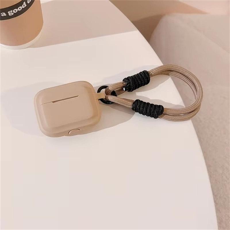 Case for Apple AirPods 1 2 Pro 3rd Generation Case Cute with Strap Fundas Earpods Soft Cover for AirPods Pro 2 Case Silicone