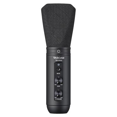 TASCAM USB Condenser Microphone Black TM-250U