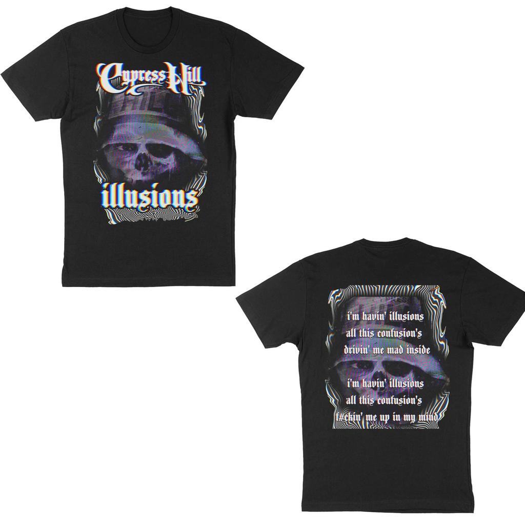 Vintage Cypress Hill T-Shirt Insane In The Brain Men Women Trend Streetwear Summer Clothing Top Cotton Tee Nostalgic Harajuku Y2