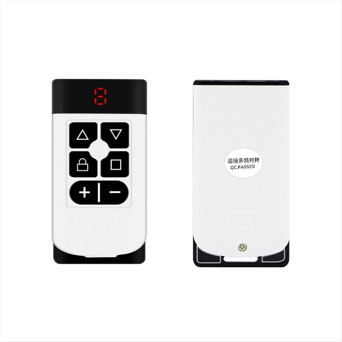 

6-Button Garage Door Remote Control Duplicator 315MHZ-868MHZ Multi-Frequency Code Grabber Clone Gate Garage DoorOpener A China Mainland