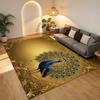 Peacock Art Living Room Nonslip Area Rug Soft Carpet For Bedroom Game Playroom Sofa Office Home Decor Doormat Christmas Gift C929500