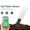 1-3PCS Tuya Zigbee WiFi Soil Moisture Sensor Garden Soil Water Content Humidity and Temperatuer Sensor Smart Remote Soil Monitor