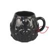 Halloween Devil Eyes Funny Fashion Ceramic Coffee Cup Home Afternoon Tea Flower Tea Cup European Medium Temperature