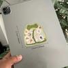 Quilt Froggy Sticker, Die Cut Vinyl, Cute Cottagecore Stationery, Waterproof & Weatherproof, Dishwasher Safe