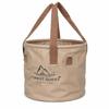 10L Capacity Collapsible Bucket PVC Mesh Fabric Portable Water Container  Camping Use