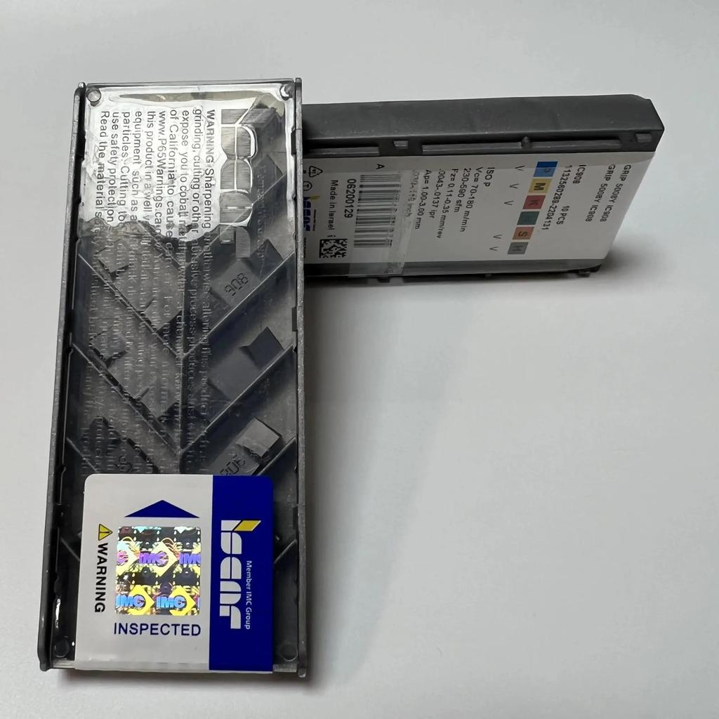 ISCAR / GRIP5008Y IC908 /Industrial indexable Carbide Inserts 10 PCS