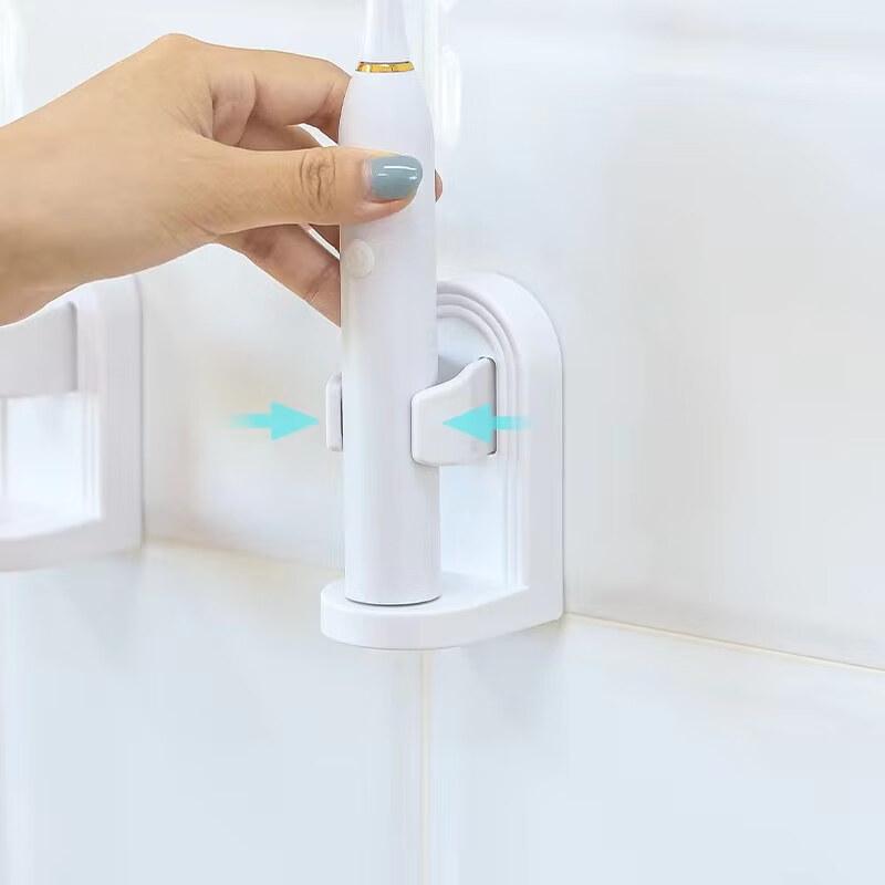 LIEIins Suction Cup Wall-Mounted Toothbrush Holder