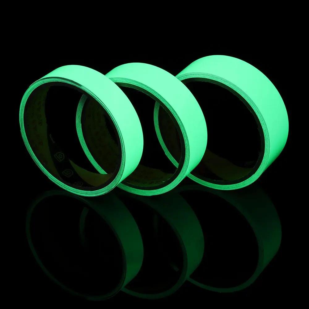 

Green Stage Decorative Tape Glow In The Dark Security Decoration Luminous Tape Fluorescent Tape Warning Stickers Adhesive Tape 1cmx3m