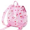 COLORFUL CANDY STYLE Backpack for Perfect for First Birthday Cute Happy Bunny and Friends Bunny Design Polka B1603600 Girls, Baby/Kids Backpack,