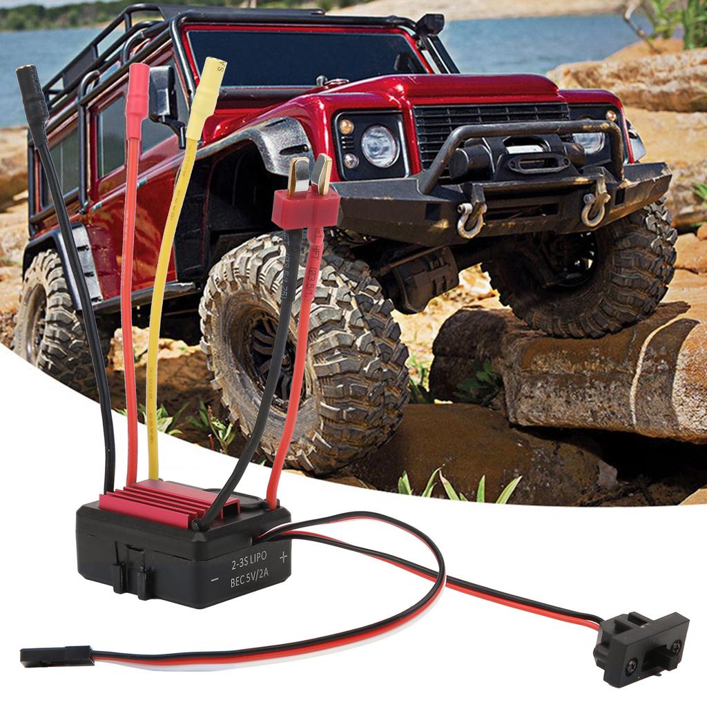 35A Small Brushless Electronic Speed Controller ESC for 118 116 Remote Control CarRed