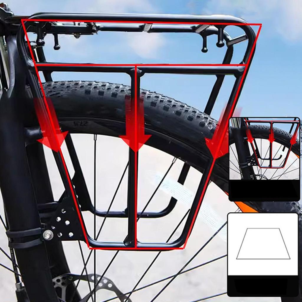 Heavy Duty Steel Bicycle Parking Rack Mountain Bike Cargo Rack Cycling Luggage Carrier Bike Repair Stand Accessory