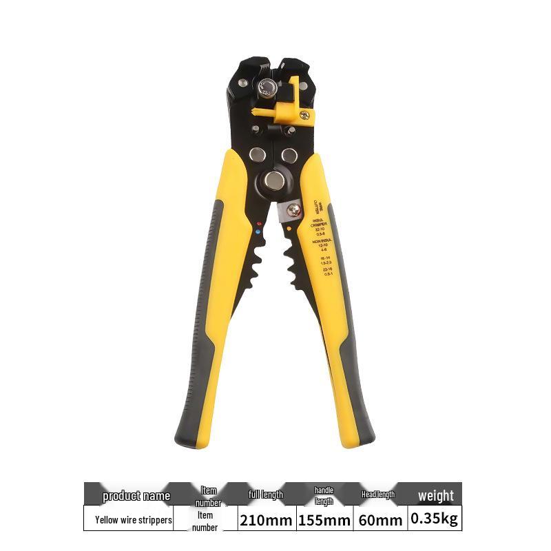 Electrician's Multifunctional Automatic Wire Stripper & Crimping Pliers