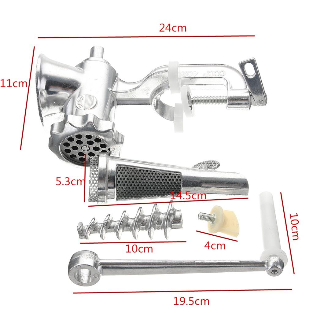 Stainless Steel Wheat Grass Wheatgrass Slow Juicer Vegetable Fruit Orange Extractor Machine Home Kitchen Manual Meat Grinders