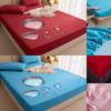 1/2PCS Plain Color Waterproof Mattress Cover,Polyester Material, Thin Breathable,Bedroom,Four Seasons Apply