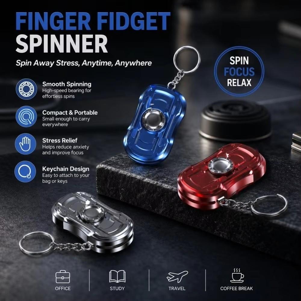 Mechanical Slider Slider Fidget Toy Portable Push Fidget Toy Fidget Toy Keychain Office Use