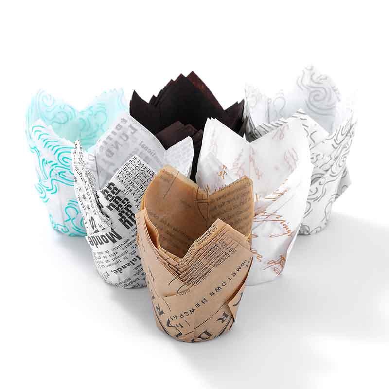 

Chang Baosen Tulip Baking Paper Cups