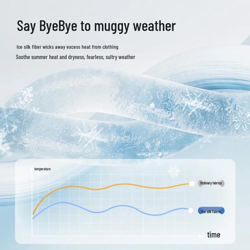 Langsha Men's 10A Antibacterial Ice Silk Boxer Briefs