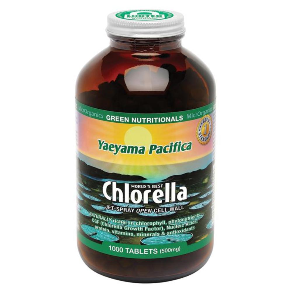 

MicrOrganics Green Nutritionals Yaeyama Pacifica Chlorella 1000t