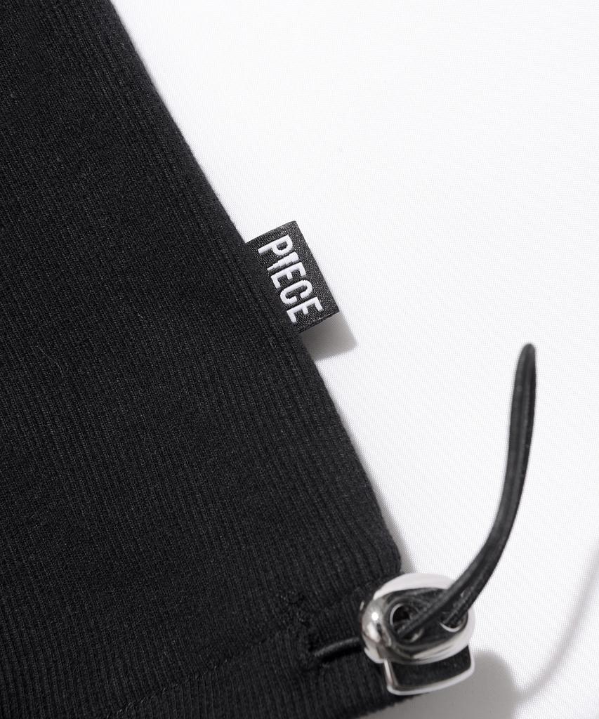 Peace Maker Ts Nylon Shirring Vest (Black)