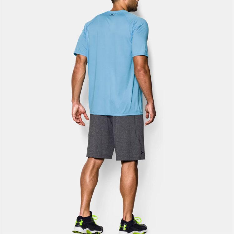 Under Armour Casual Sports Basketball Running Quick-Dry Fitted Shorts Men shorts Dark-Gray 1253527-090
