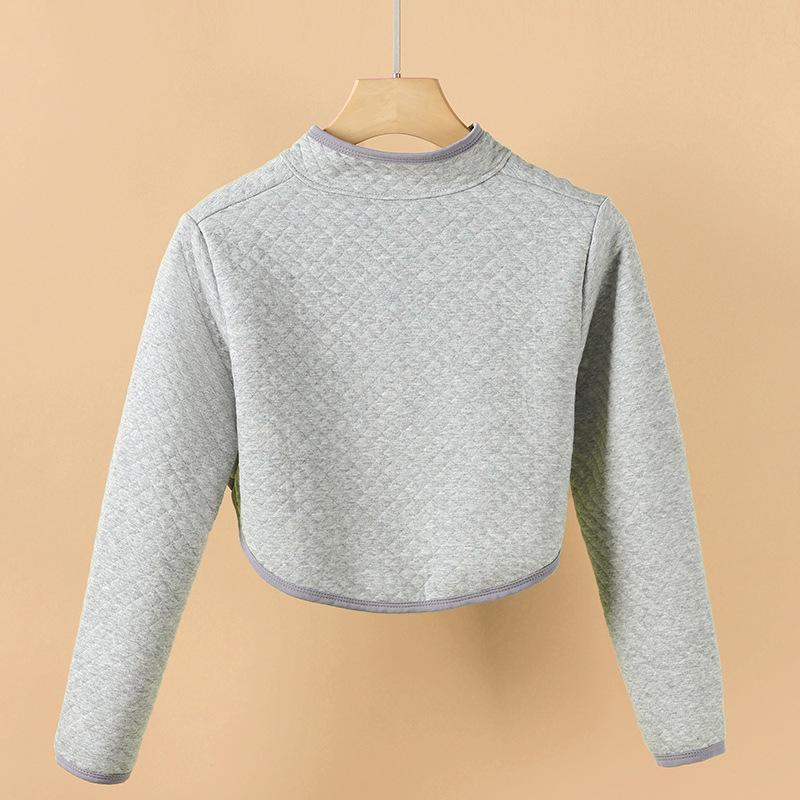 Pure Cotton Postpartum Shoulder Protector: Long Sleeve Warm Shawl for Pregnant Women and New Mothers.