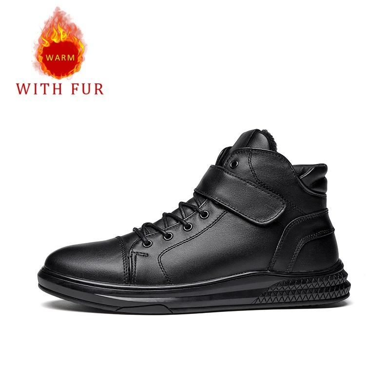 

Мужские борцовки из натуральной кожи Модный минималистичный повседневный стиль Для офиса на каждый день Для занятий спортом на открытом воздухе Осень и зима Молодежная обувь 48