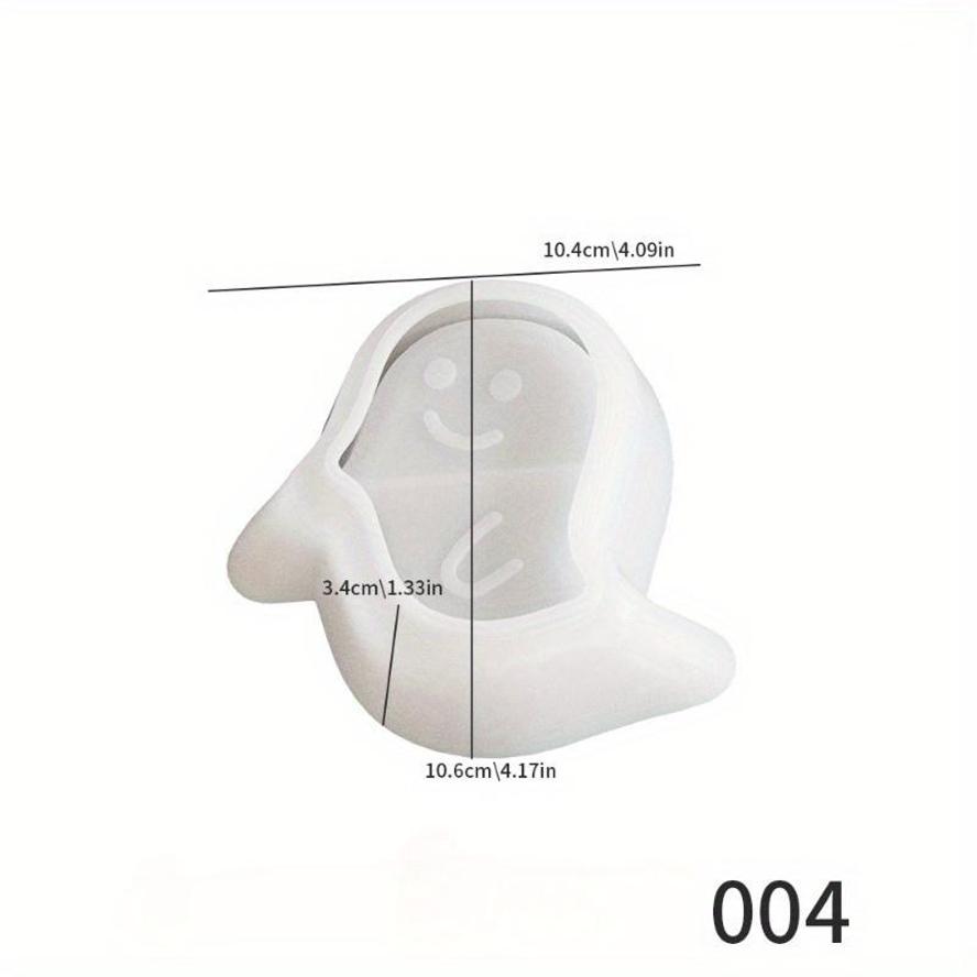 Halloween Tray Silicone Mold Ghost Spider Web Pumpkin Tray Molds Candle Cup Cement Plaster Tray Mold Jewelry Display Trays Mould