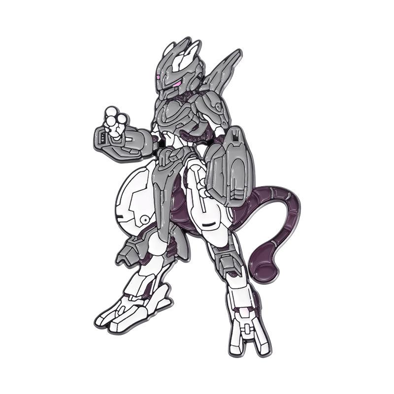 

Сплавная брошь для груди, привлекающая внимание, стильной геометрической формы для креативных модных аксессуаров QHXZ1876