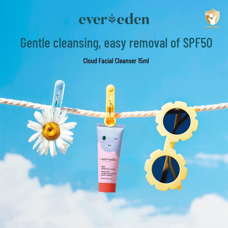 EVER EDEN Children s Gentle Citrus Cloud Facial Cleanser