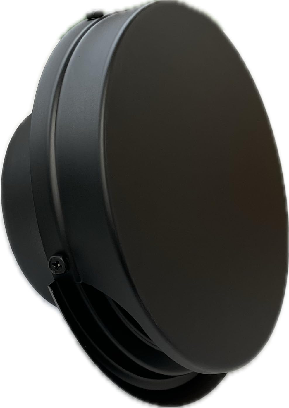 

JAPPY Ventilation Louver (with Flat Hood for Exterior Walls) for Natural Intake and Exhaust, UK-FSEN150BJ-MA