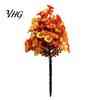 Colorful Yard Ornamentation Artificial Petunia Flower Stake, Fake Morning Glory Ground Stake Flower, Weatherproof Landscaping Outdoor UV?Resistant