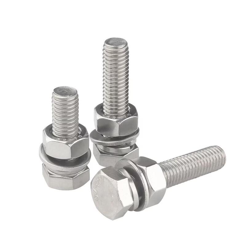 Jingnong Hex Head Bolt, Washer & Nut Combination Set