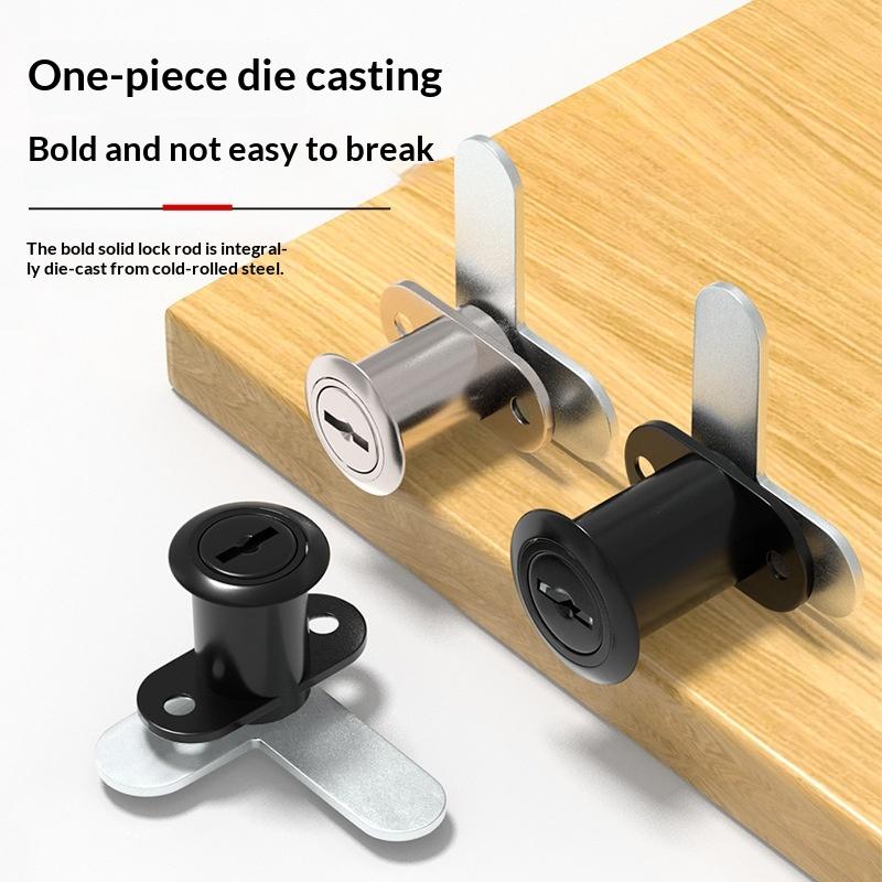 Zinc Alloy Drawer Lock Cabinet Cam Lock For Furniture Door Mailbox Desk Cupboard With Keys
