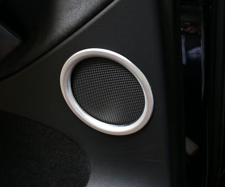 21 New Tesla Model Y Door Speaker Ring Sticker - Audio Frame Decoration & Modification Accessory