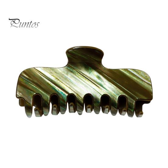 Anti Slip Hair Grips for Bun Pearlescent Claw Clip, Non-Slip Clip Women, Elegant Strong Styling Clips Long Hold Accessories Styling, Decorative Daily