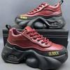 Fall Designer Style Men Shoes Autumn Winter Comfortable Men's Thick Platform Sneakers Fashion Casual Shoes Sports Trainers Tenis