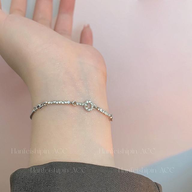 Opal Bracelet For Women Asymmetric Love Bracelet Simple Personality Fashion Bracelet Student Jewelry Birthday Gifts