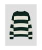 8SECONDS Bold Stripe Knit Pullover Green