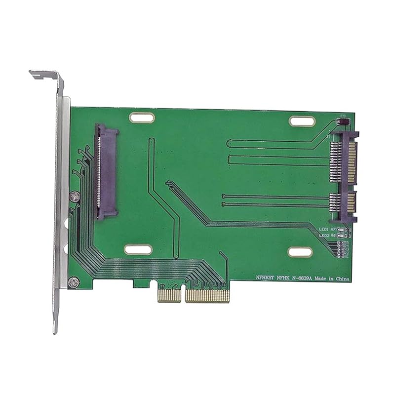 NFHK PCI-E 3.0x4 Lanes To U.2U2 Kit SFF-8639Intel Motherboard and 750NVMe Host Adapter for PCIeSSD