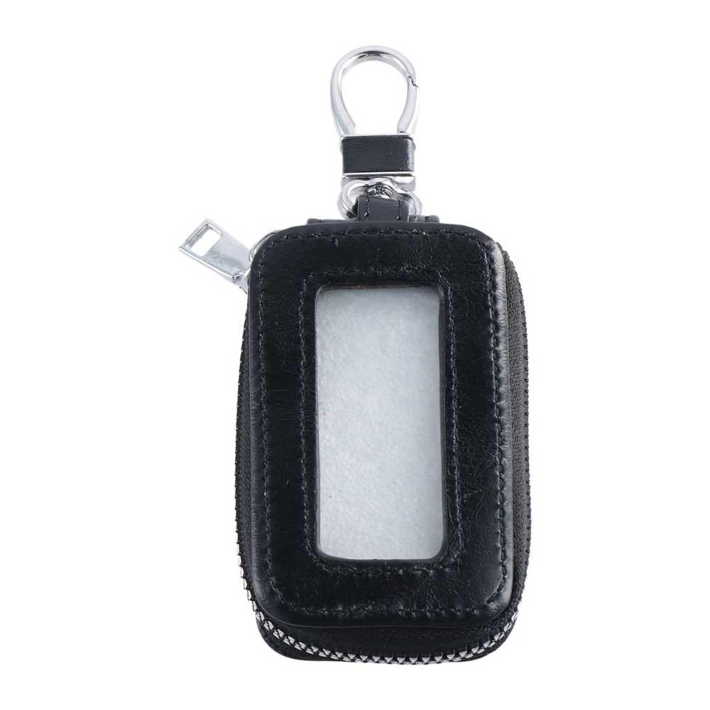 

Case Car Organizer With Keyring Keychain Car Key Holder Auto Key Case Zipper Key Bag Car Key Case коричневий