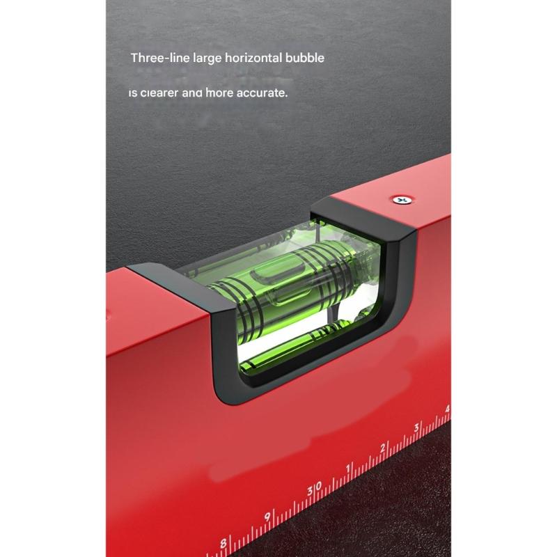 Livella Elettronica Digitale Angolatore Display Digitale ±0.1° Base Magnetica Precisa Luce Notturna per Costruttori Professionisti