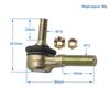 Beach Kart Modification Accessories: M10/M12 Steering Tie Rod Ball Joint for Front Suspension