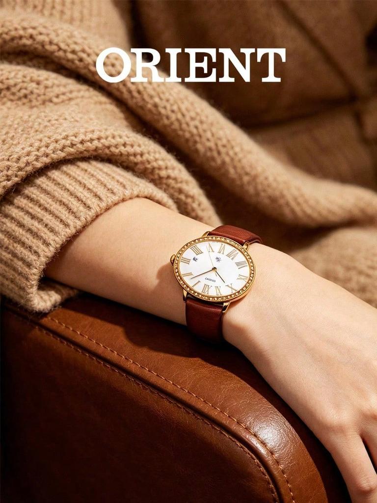 Orient White Damenuhr Quarz FUNEK005W0