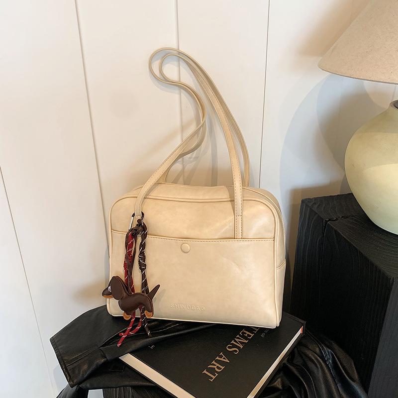 Bag Women's New Versatile Shoulder Bag Large Capacity Handbag Commuter Bag