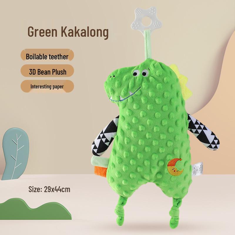 Washable Tear-Proof Crinkle Paper Toy for Infants - Soothing Tissue Box & Cloth Book