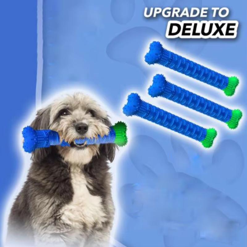 Pet Teeth Grinding Rod Detachable Dog Simulation Bone Shape Toy Cat and Dog Bite Training Teeth Cleaning Interactive Bite Resistant Pet Supplies