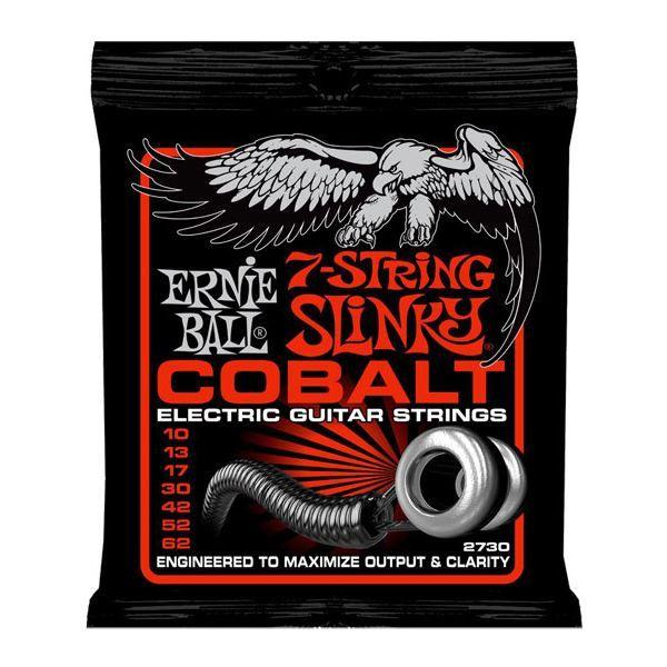 Ernie ball 2730 cordes cobalt slinky 10-62 cordes guitare