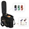 Portable Storage Bag for Machine with Multi Compartment Organization Protective Cushioning Travel Ready